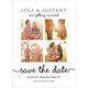 White Our Love Story Photo Save the Date Cards Image 4 of 6